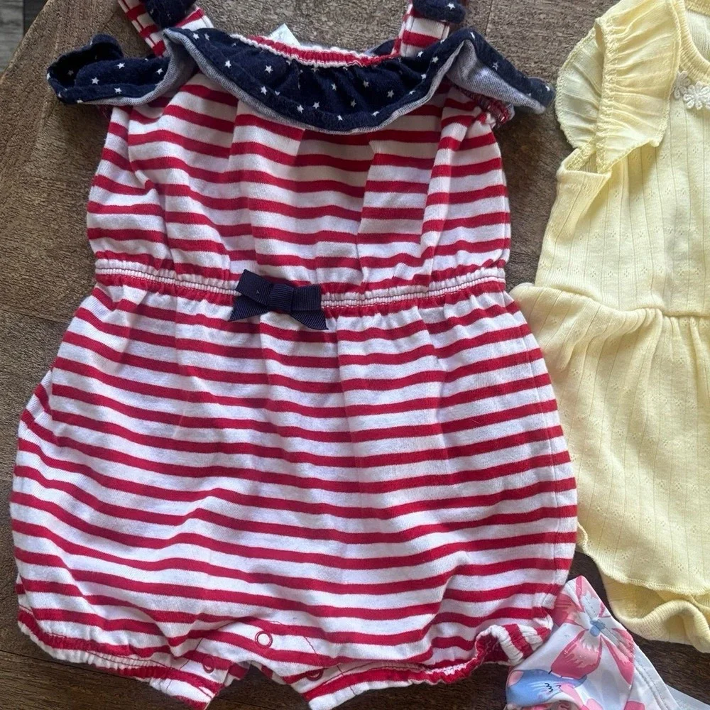 Baby‎ Girl Summer Clothing Bundle Size 0-3 Months